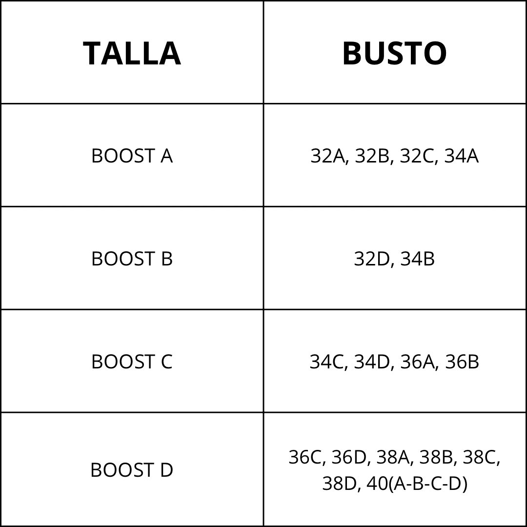 BOOST ®️ - Almohadilla Pegajosa Para Obtener 2 Tallas Más